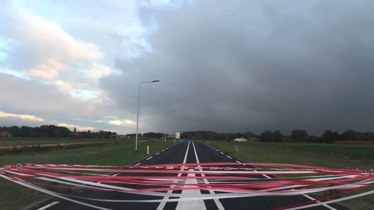 In oktober werd het eerste deel van de  randweg geopend