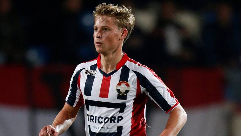 Frenkie de Jong speelde drie wedstrijden voor Willem II (foto: VI Images).
