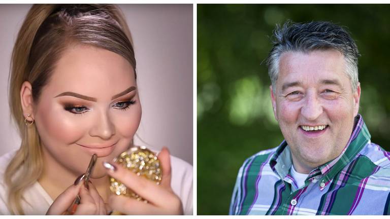 Nikkie de Jager en Robèrt van Beckhoven. (Beeld: YouTube)