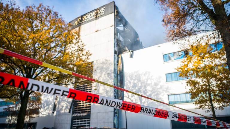 Groot gebied rondom Prodrive afgesloten (foto: Sem van Rijssel/SQ Vision)