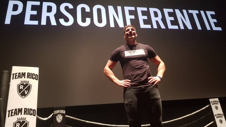 Rico Verhoeven van 1.96  en 119 kilo krijgt een wassen beeld in Madame Tussauds ( Foto: Collin Beijk)