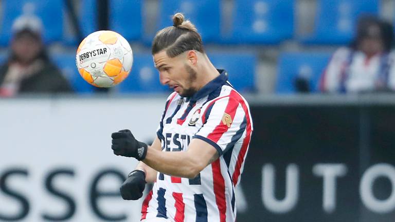 Fran Sol vertrekt bij Willem II. (Foto: VI Images)