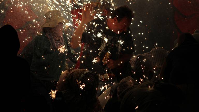 Feest vuurwerk