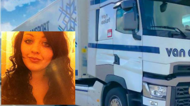 Claudia Nabuurs en haar truck (Foto: Facebook).