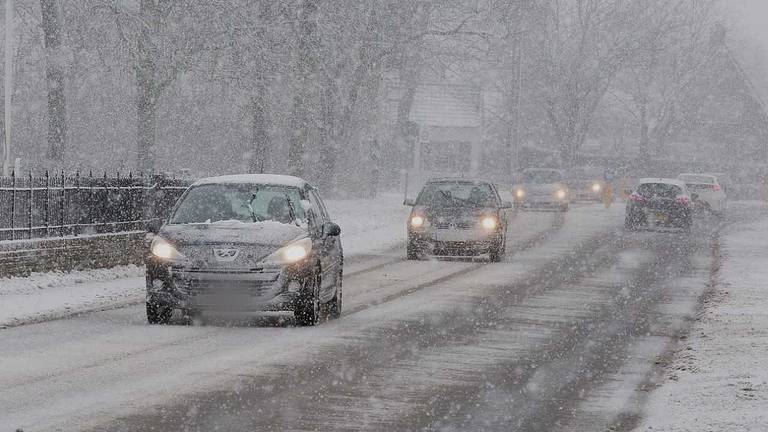 Er wordt zo'n een tot drie centimeter sneeuw verwacht (foto: Ab Donker).