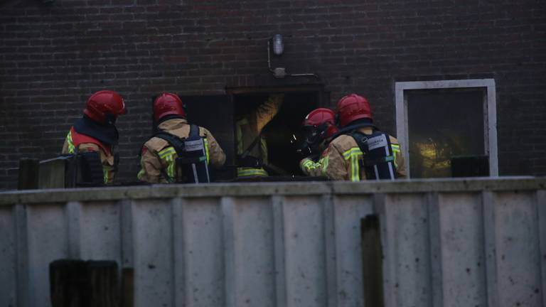 De zoon des huizes ontdekte de brand in de schuur (Foto: Berry van Gaal/SQ Vision)