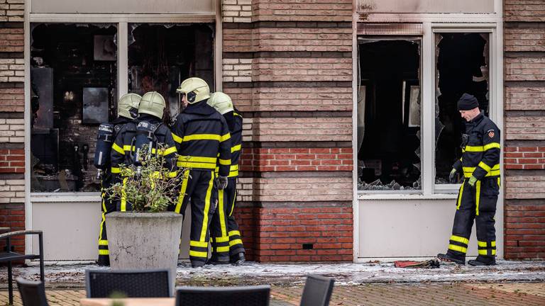 Schade na de brand bij Amarant. Foto: Jack Brekelmans