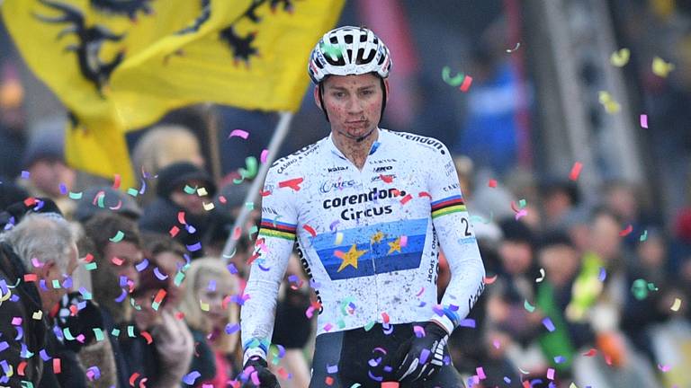 Mathieu van der Poel, in 2019 te bewonderen in de grote wielerklassiekers. (Foto: VI Images)