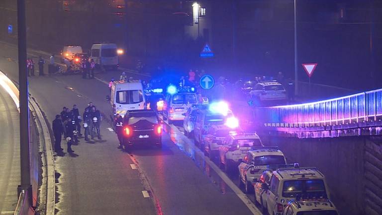 Het ongeluk gebeurde vrijdagavond in België