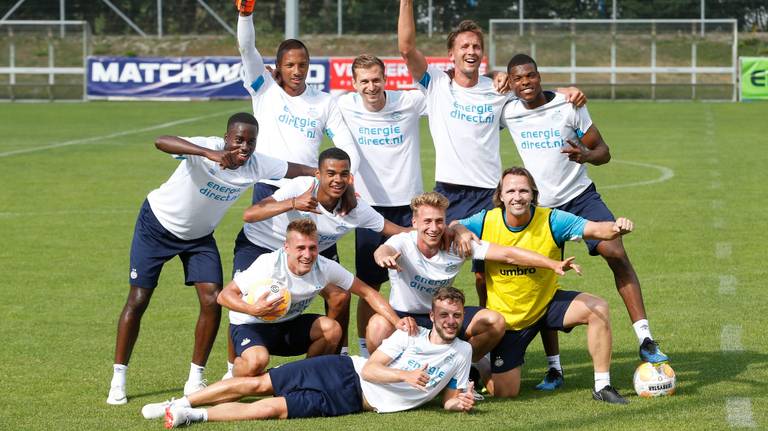 Oefenwedstrijden, trainingspartijtjes en teambuilding: PSV op trainingskamp (foto: VI Images).