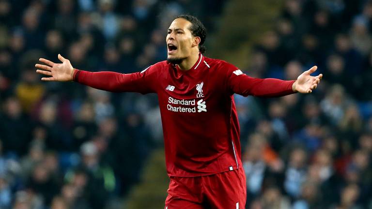 Virgil van Dijk was een van de betere aan de kant van Liverpool (foto: VI Images).