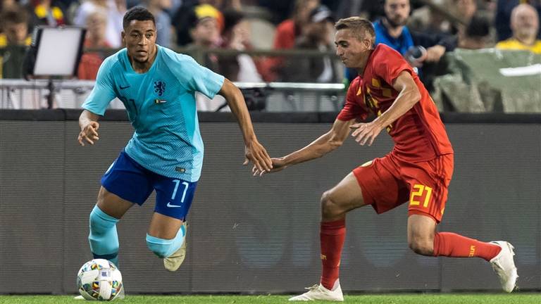 Arnaut Danjuma tegen België (foto: VI Images).