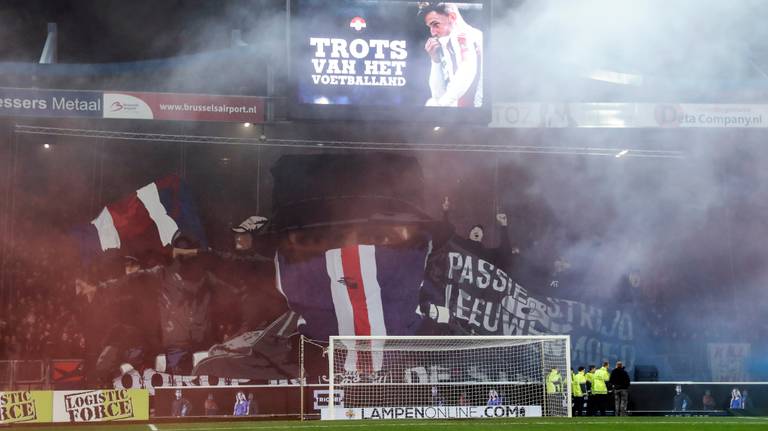 Er moet een blindentribune komen bij Willem II. (Foto: VI Images)