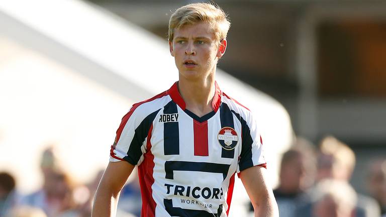 Frenkie de Jong in zijn Willem II-tijd (foto: VI Images).