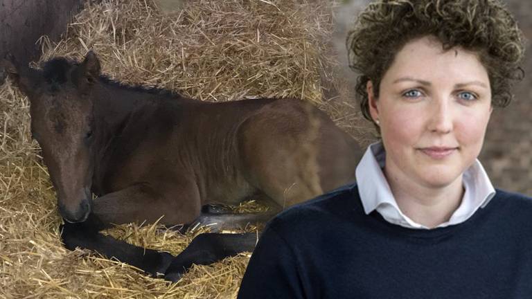 'Ons Yvon' en de trotse eigenaar, Steffi van Boer zoekt Vrouw (foto: Steffi/KRONCRV).