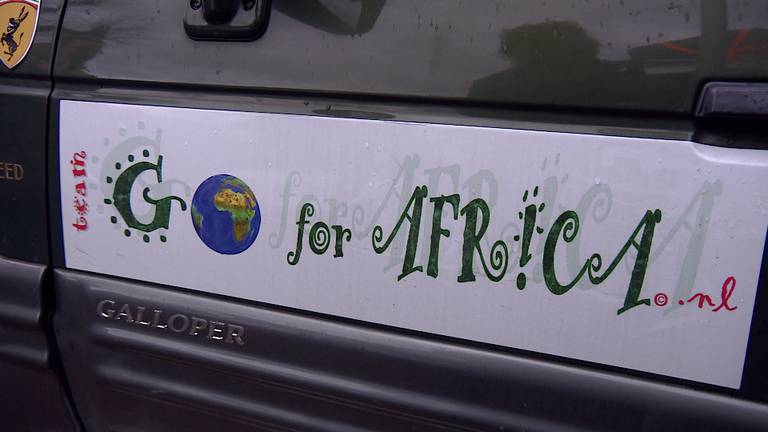 Het logo van 'Go for Africa'