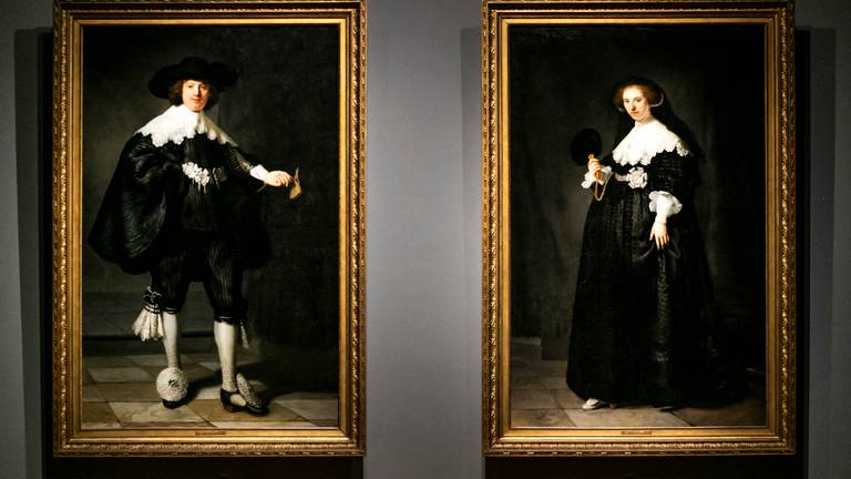 Tijdens de tentoonstelling worden heel veel werken van Rembrandt van Rijn getoond (foto: ANP)