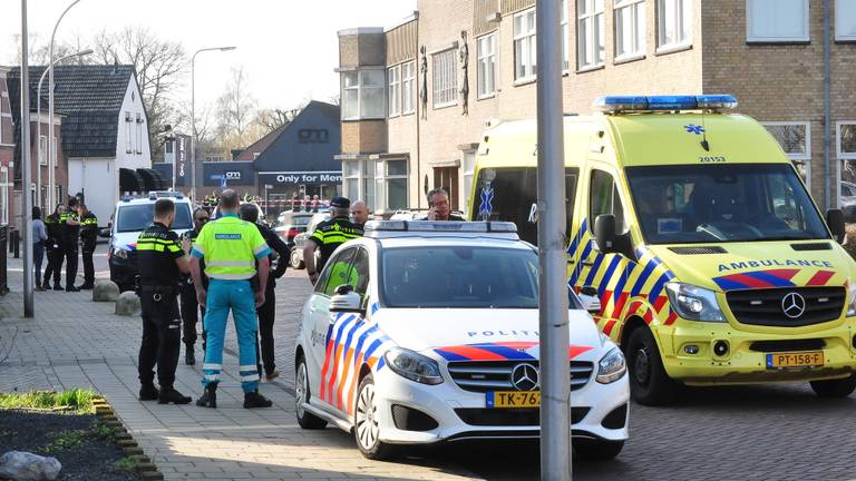 Veel hulpdiensten in Waalwijk Foto: FPMB