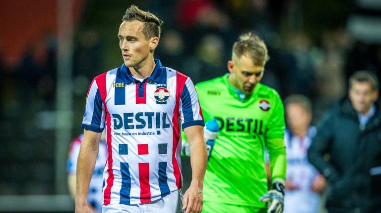 Teleurstelling en ongeloof bij Willem II na nederlaag tegen VVV (foto: VI Images).