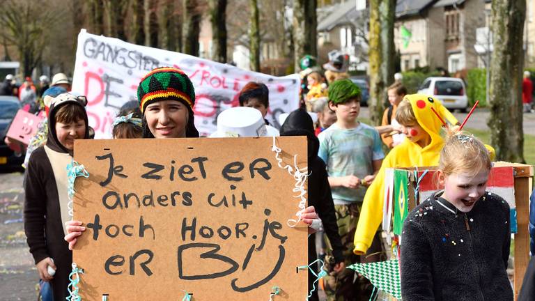 Carnaval op Brabantse basisscholen (FOTO: Erald van der Aa)