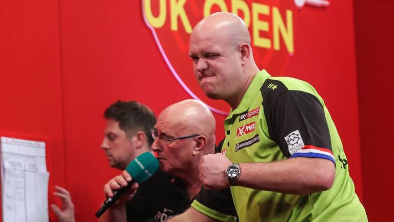 Michael van Gerwen op de UK Open (foto: VI Images).