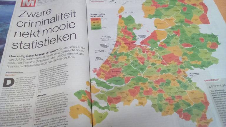 De AD Misdaadmeter van 2019.