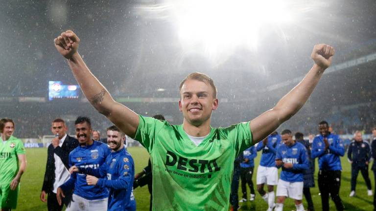 Willem II-doelman Timon Wellenreuther was de held van Tilburg (foto: VI Images).