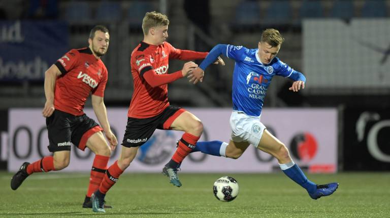 Sven Blummel bracht FC Den Bosch op het goede spoor tegen Helmond Sport (foto: OrangePictures).