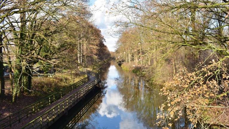 Het kanaal van Deurne, een van de Peelkanalen die worden aangepakt door het waterschap (Foto: Waterschap Aa en Maas)