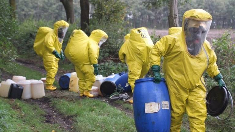 Het opruimen van drugsafval kost klauwen met geld. (Archieffoto)