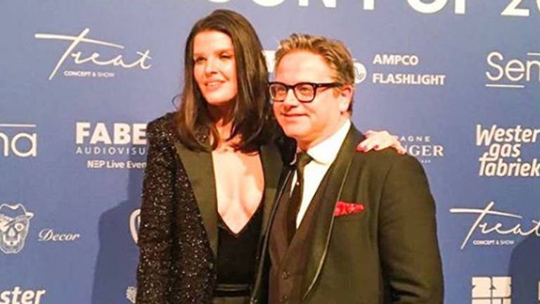 Manon en Guus op de Buma Awards. (Foto: Manon Meijers/Instagram)