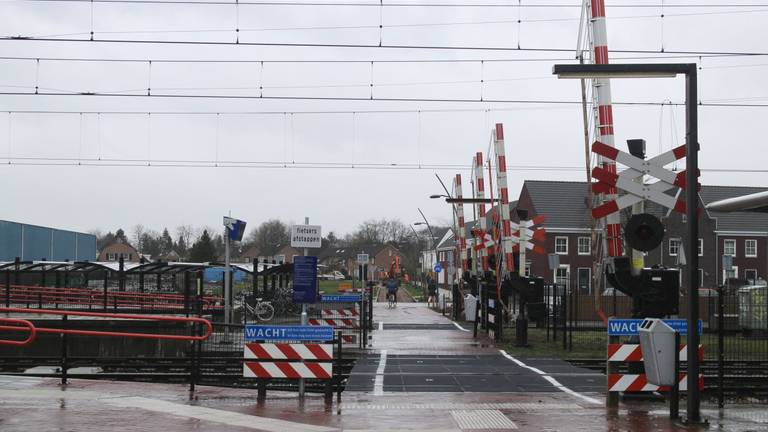 De situatie in Deurne (foto: ProRail).