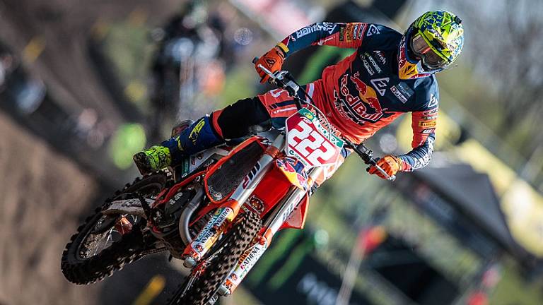 Antonio Cairoli won in Valkenswaard (Foto: MXGP).