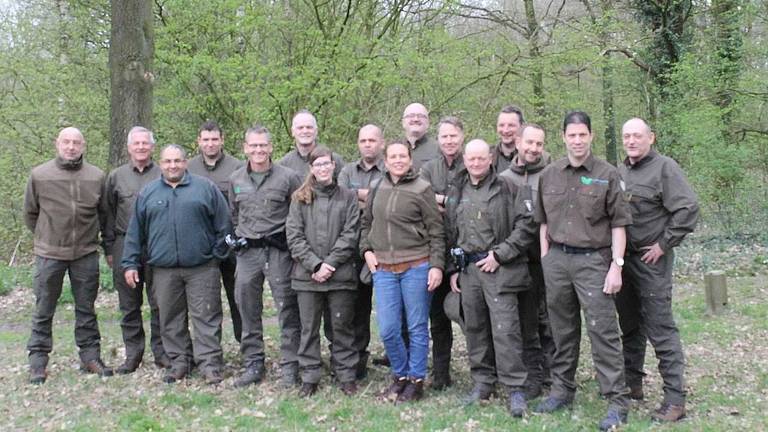 De zestien BOA's die het buitengebied veilig moeten houden. (Foto: SSiB.)