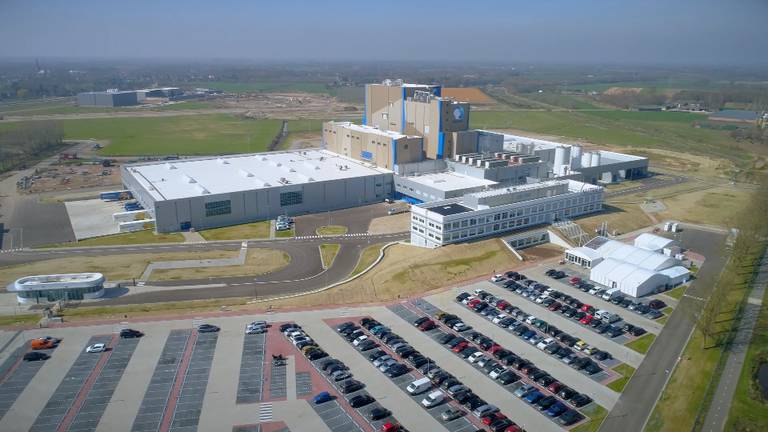 De nieuwe fabriek van Danone-Nutricia in Haps.