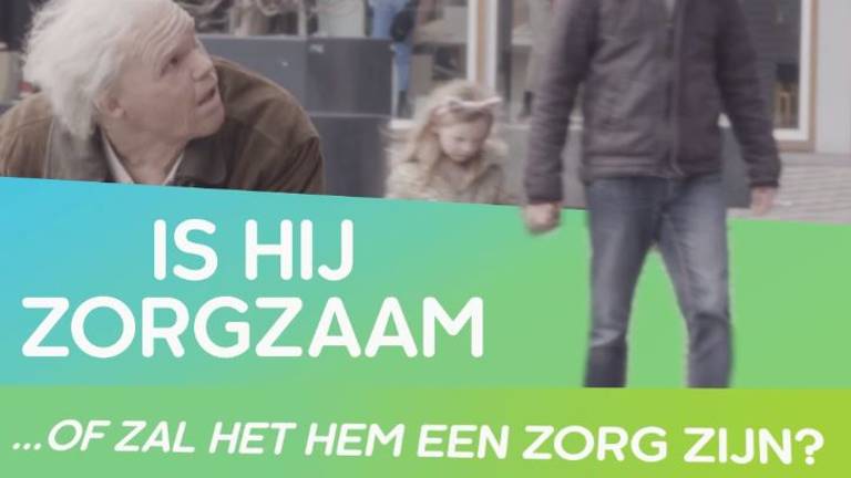 Wie helpt de opa?