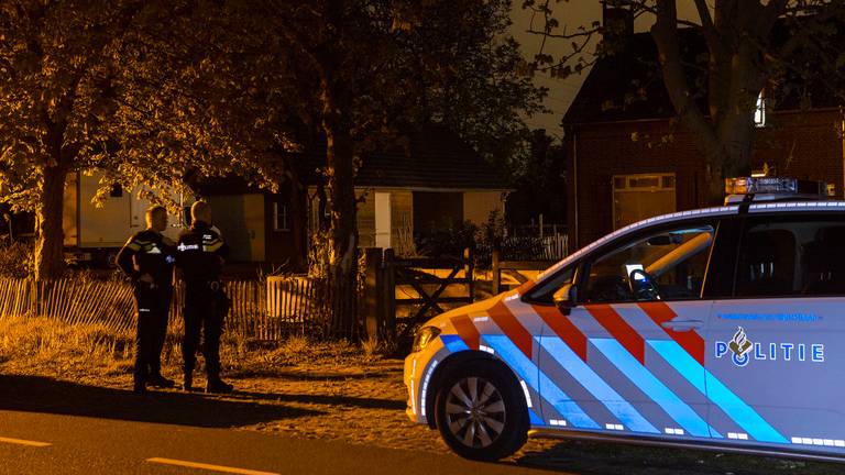 Woningoverval in Spoordonk. (Foto: Sander van Gils/SQ Vision)