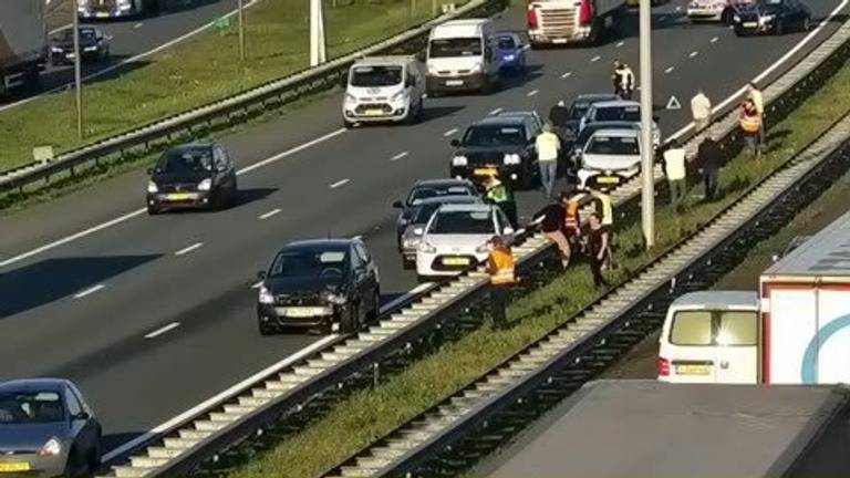 Foto: Twitter Rijkswaterstaat, @rws verkeersinfo