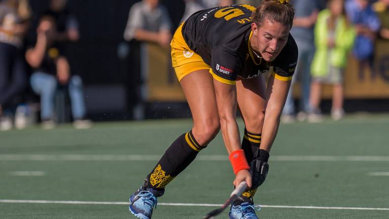 Frédérique Matla verkeert in topvorm bij de hockeysters van Den Bosch. (Foto: Orange Pictures)