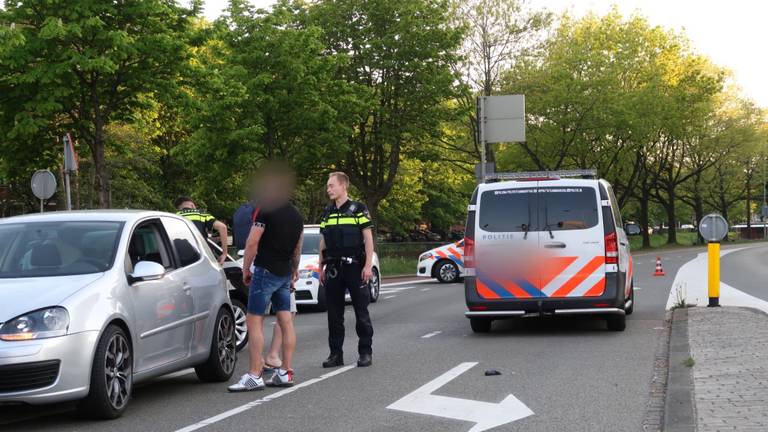 De man reed als een dolle door Breda. (Foto: Perry Roovers/SQ Vision)