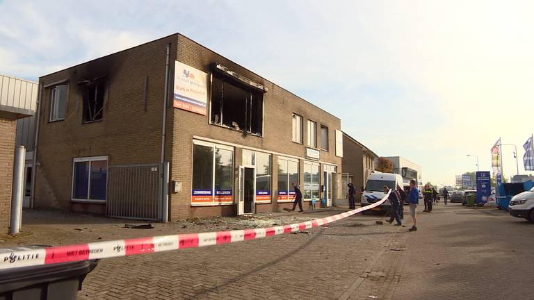 De omgekomen vrouw huurde één van de vijf kamers in het gebouw. (foto: Omroep Brabant)