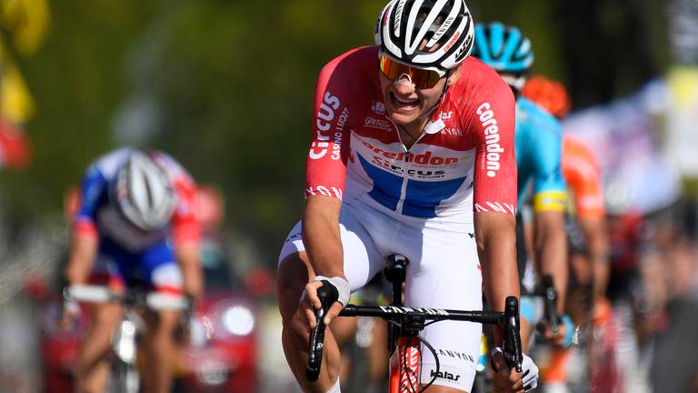 Als het in zijn programma past, kan Van der Poel in september deelnemen aan het WK op de weg. (Foto: VI Images)