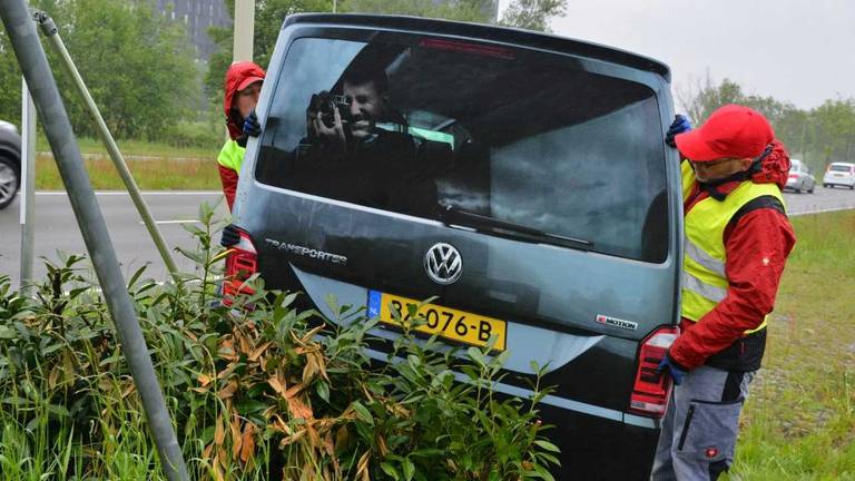De gemeente Breda heeft een nieuwe oplossing bedacht om auto's te flitsen (Foto: Perry Roovers).