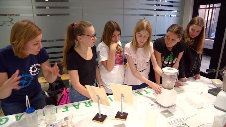 Tijdens de Kids Klimaat Experiece worden er verschillende workshops gegeven.