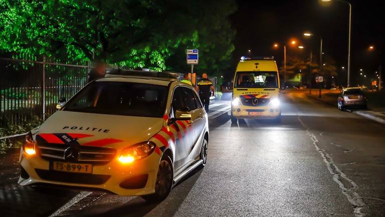 De bestuurder ging er na het ongeluk vandoor. (Foto: Marcel van Dorst/SQ Vision)