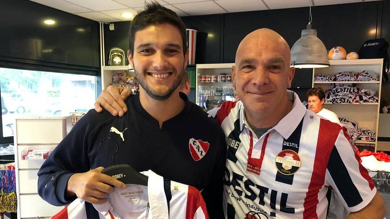 Valentin uit Argentinië (links) en Bras zijn klaar voor de finale zondag. (Foto: Birgit Verhoeven)