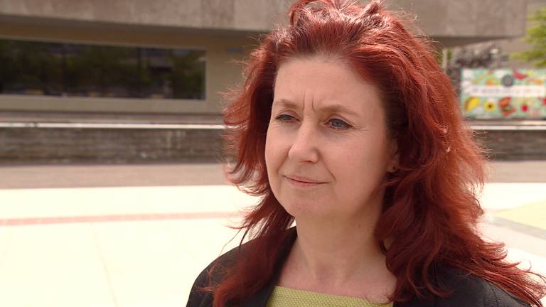 Loco-burgemeester Renate Richters.