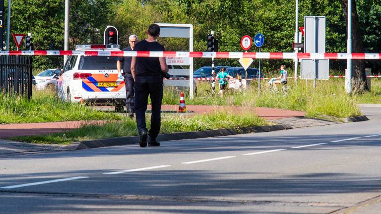 De politie deed onderzoek op de Wolvendijk (Foto: SQ Vision).