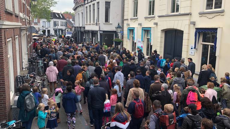 De avondvierdaagse in het Ginneken