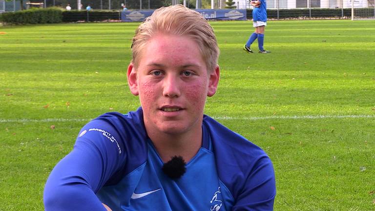 Jimmy Vorstenbosch: trotse speler in het transplantteam.